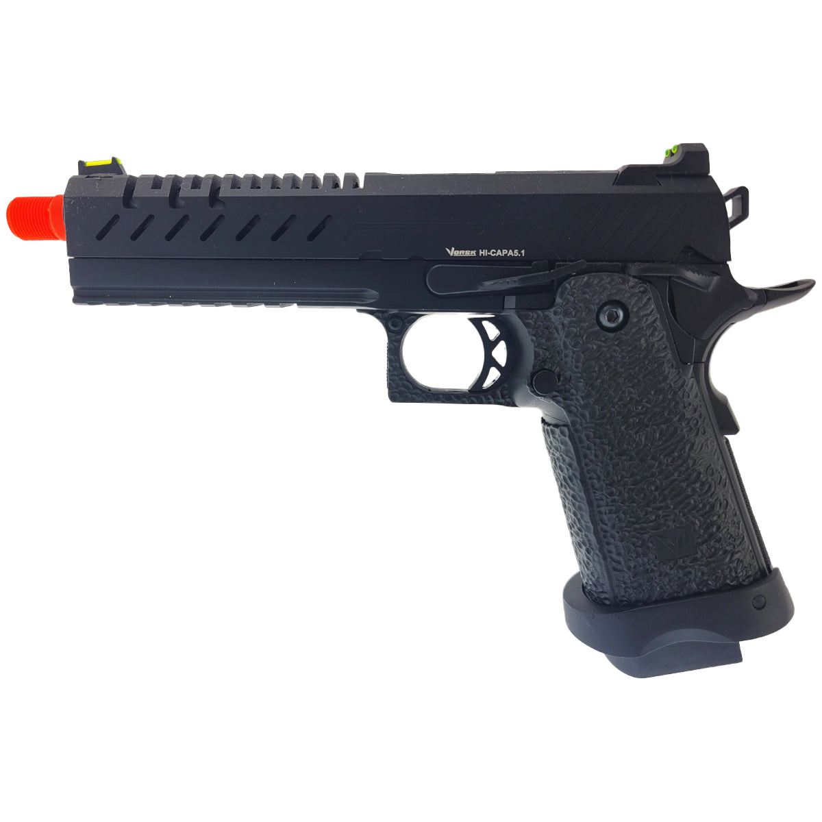 Vorsk Hi-Capa Pistol 5.1 GBB Full Metal Black