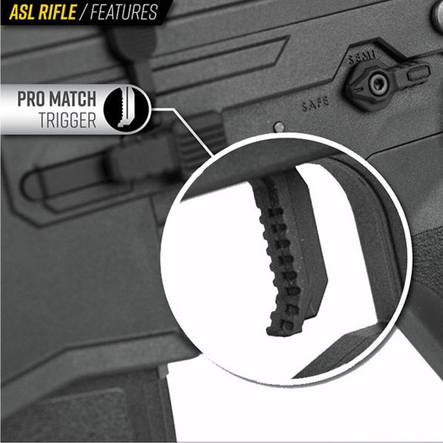 Valken ASL Series AEG Mod-M Airsoft Rifle Desert Tan