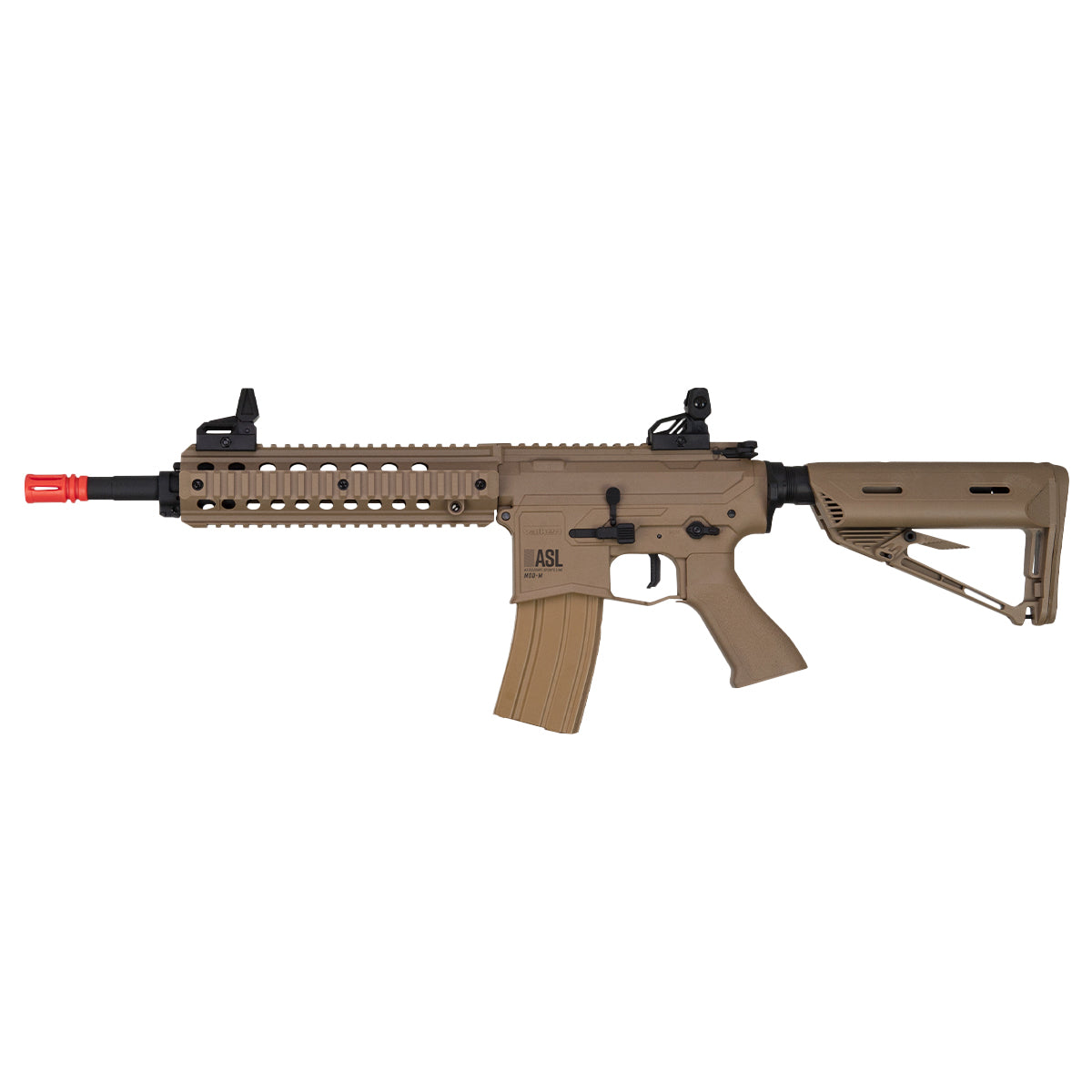 Valken ASL Series AEG Mod-M Airsoft Rifle Desert Tan