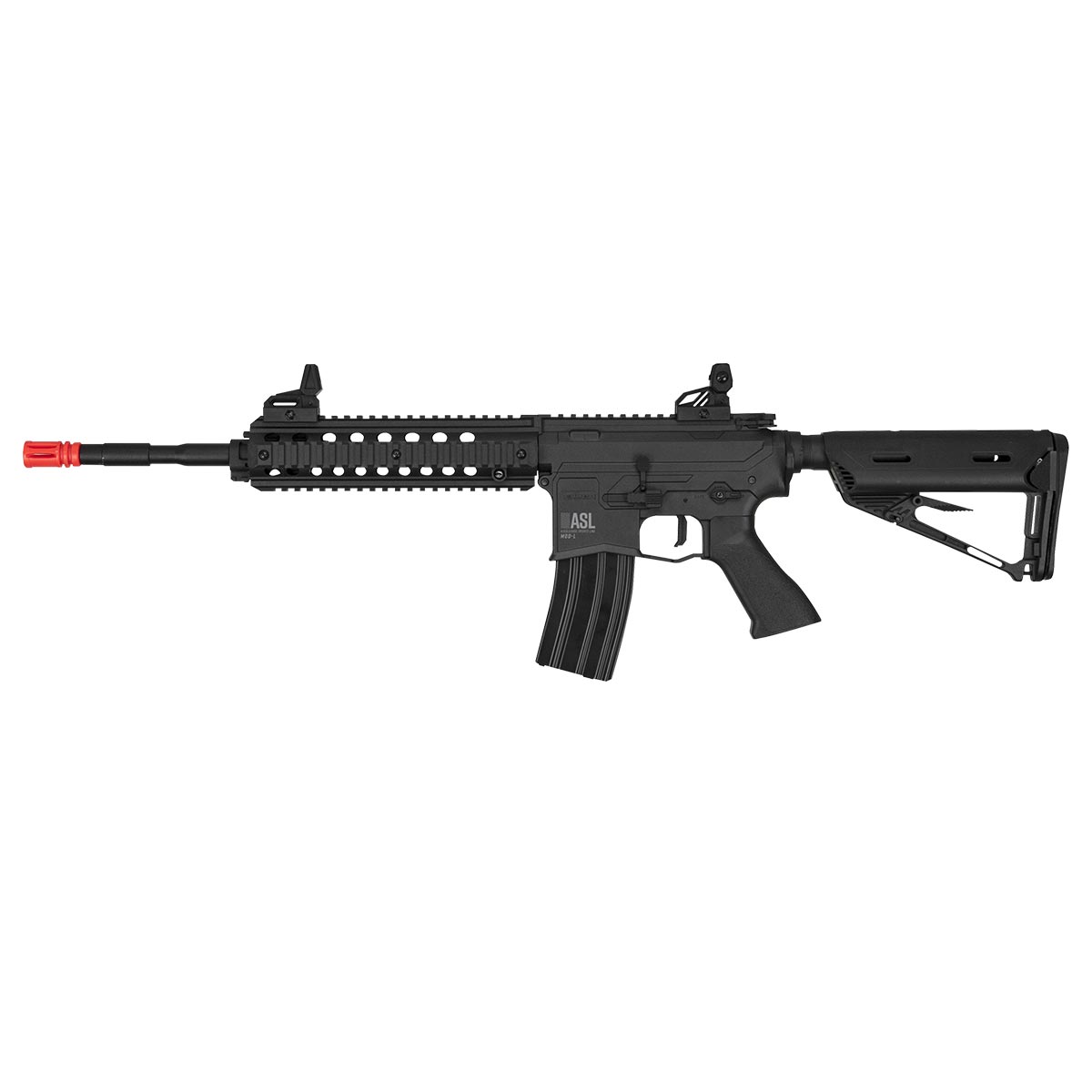 Valken ASL Series AEG HI Velocity Mod-L Airsoft Rifle Black