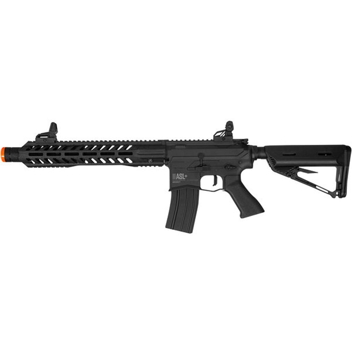 Valken ASL + Hi-Velocity AEG Whiskey Airsoft Rifle Black