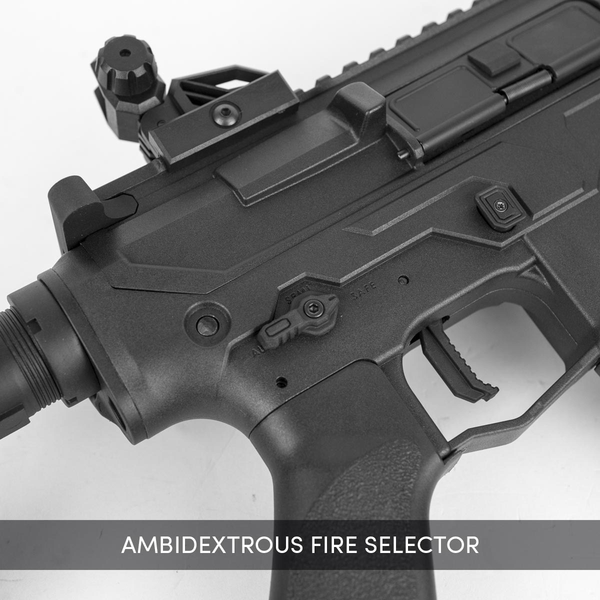 Valken ASL Series AEG Mod-M Airsoft Rifle Black