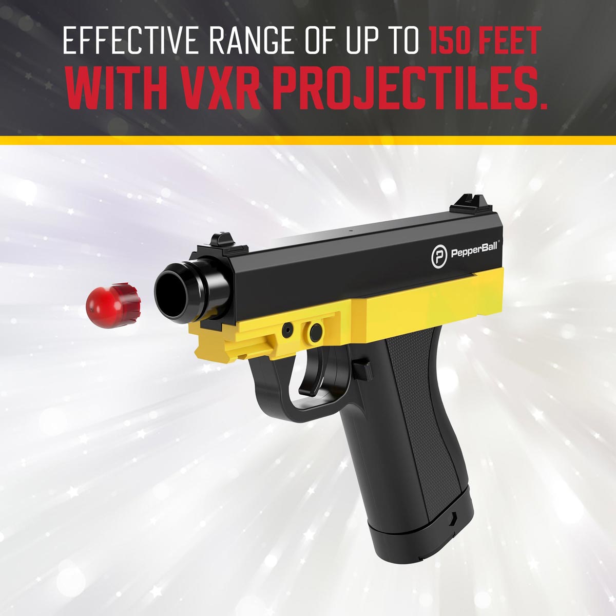 PepperBall TCP Pistol Ready to Defend Kit Black