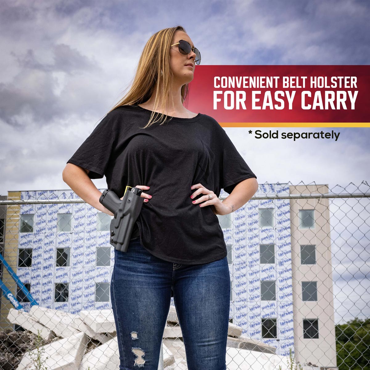 PepperBall TCP Pistol Ready to Defend Kit Black