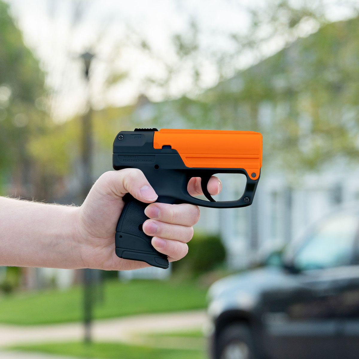 Sabre Aim and Fire Pepper Gel .75 oz Pistol Orange Black