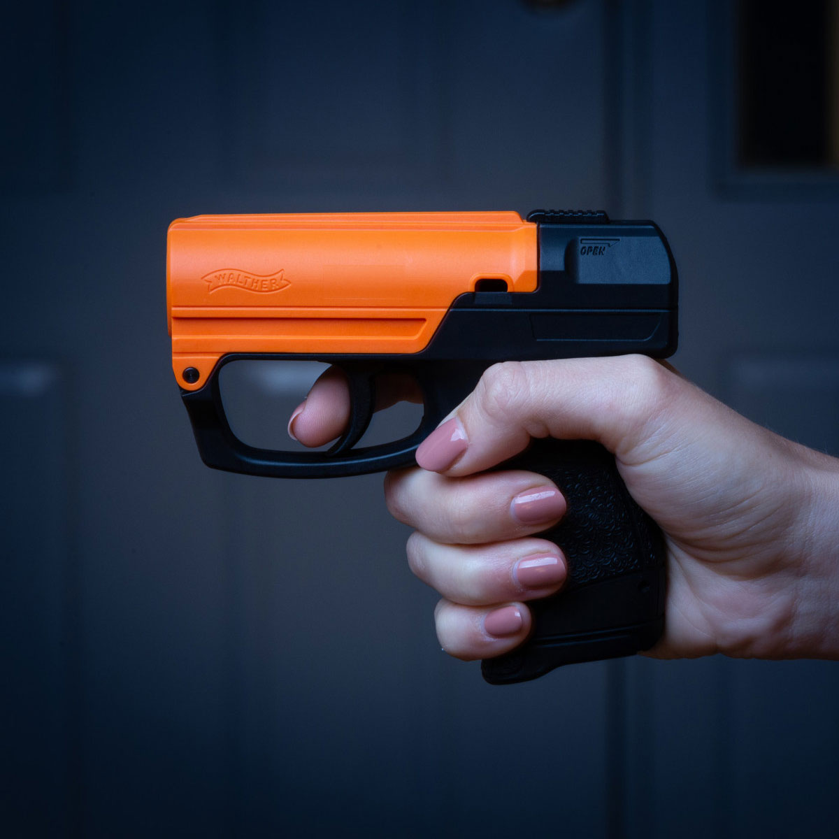 Sabre Aim and Fire Pepper Gel .75 oz Pistol Orange Black