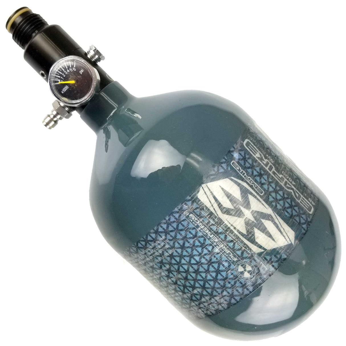 Empire Paintball 48ci 4500psi Carbon Fiber Lite Air Tank Slate Grey