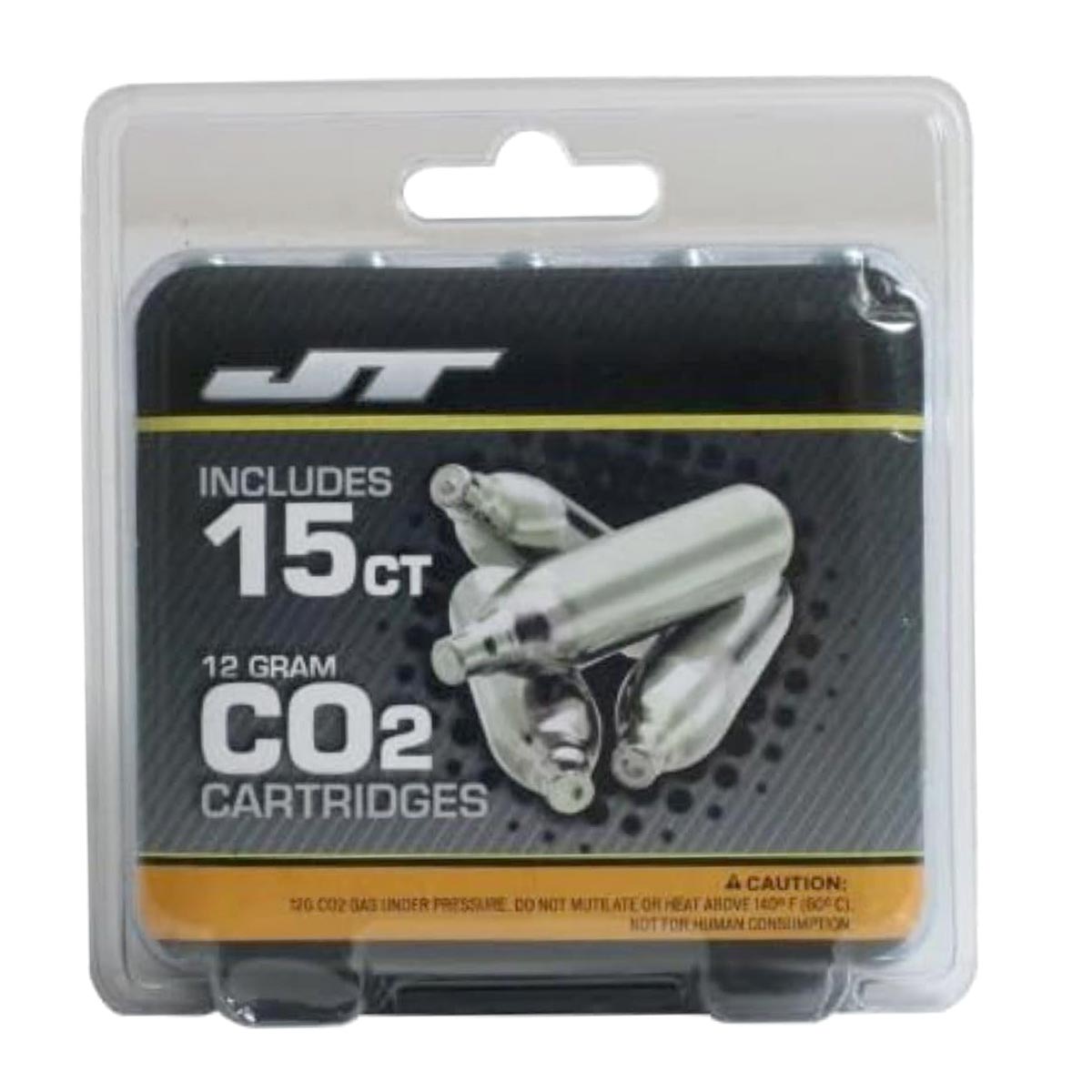 JT Paintball 12 Gram Co2 Cartridge 15 Pack