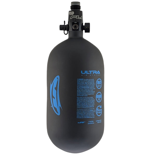 JT Ultra Carbon Fiber Air Tank 80ci 4500psi w FLO Basic Regulator