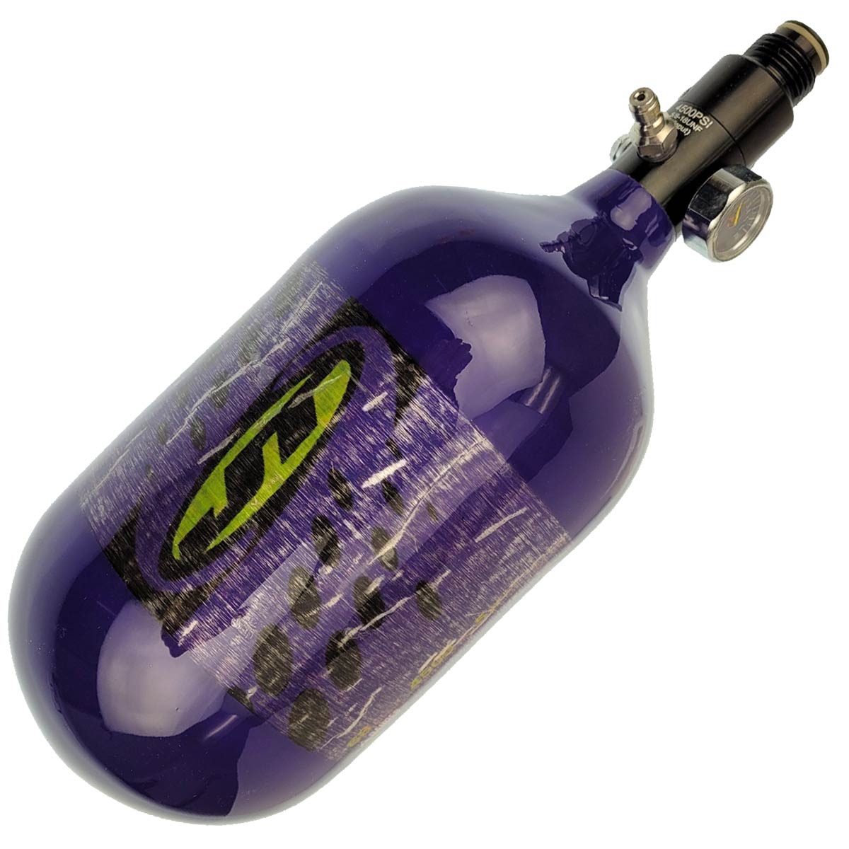 JT Paintball 80ci 4500psi Ultra Lite Air Tank Purple Born 01/21