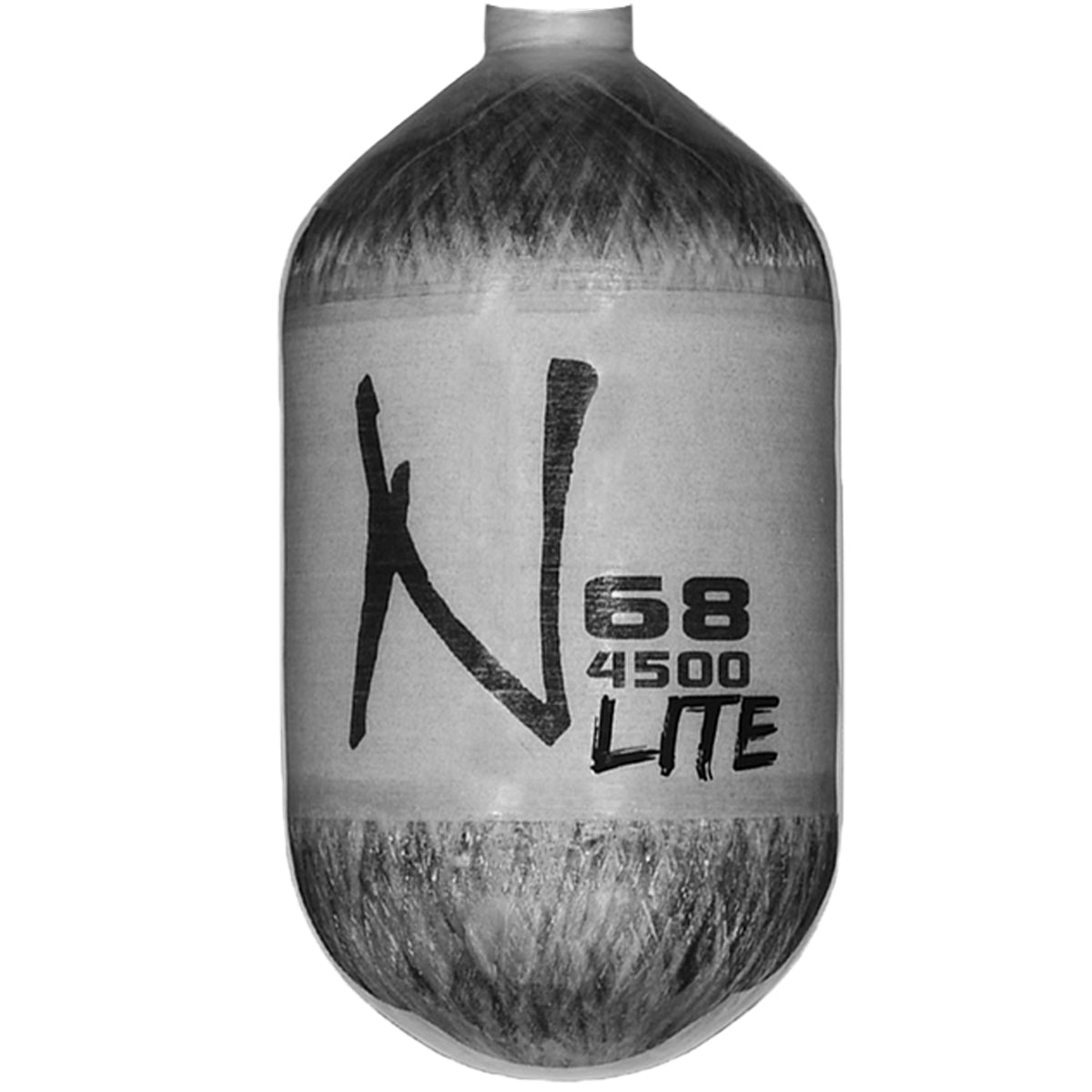 Ninja Paintball 68ci 4500psi Air Tank Lite Grey Tank Only