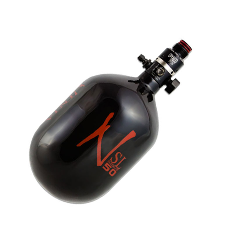 Ninja Pro V2 50 ci 4500 psi SL 2 Air Tank Black / Red Logo