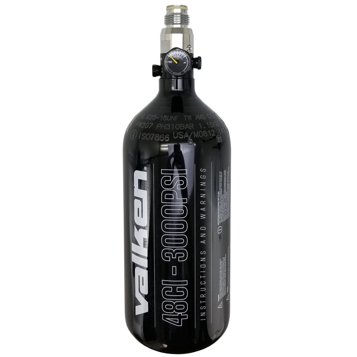 Valken 48ci 3000 psi Compressed Air Tank V2 Born Date 09/21