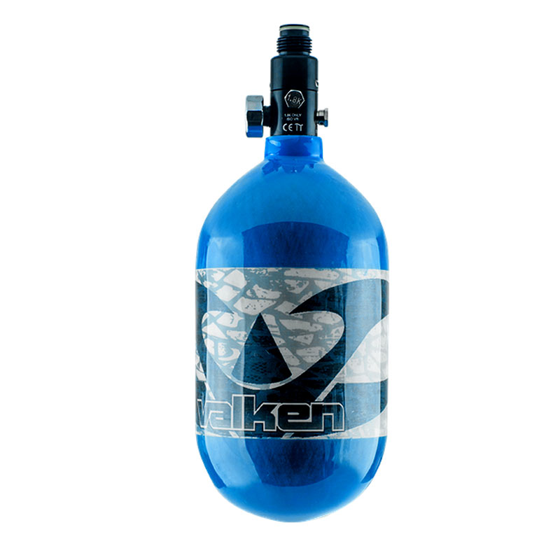 Valken 68ci 4500psi Carbon Fiber Compressed Air Tank Navy Blue