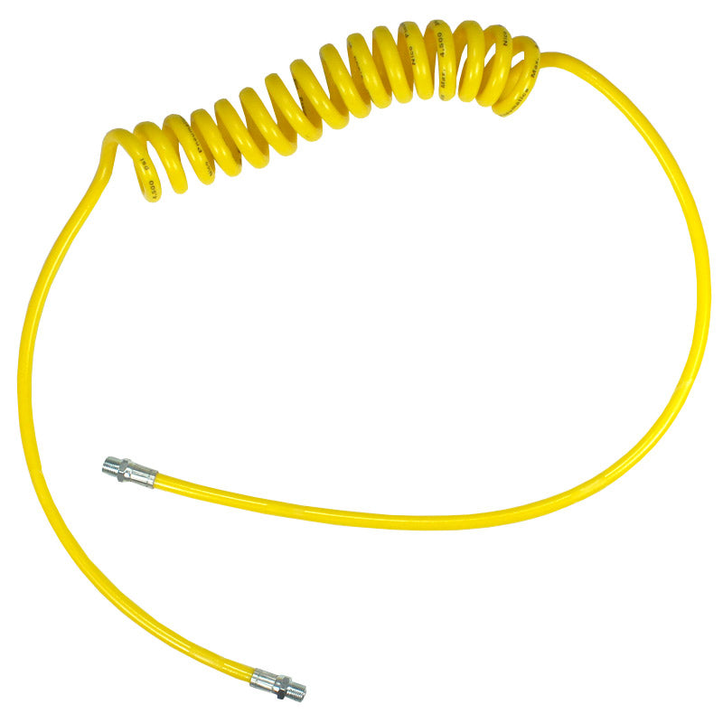 Coiled Hose High Pressure Yellow