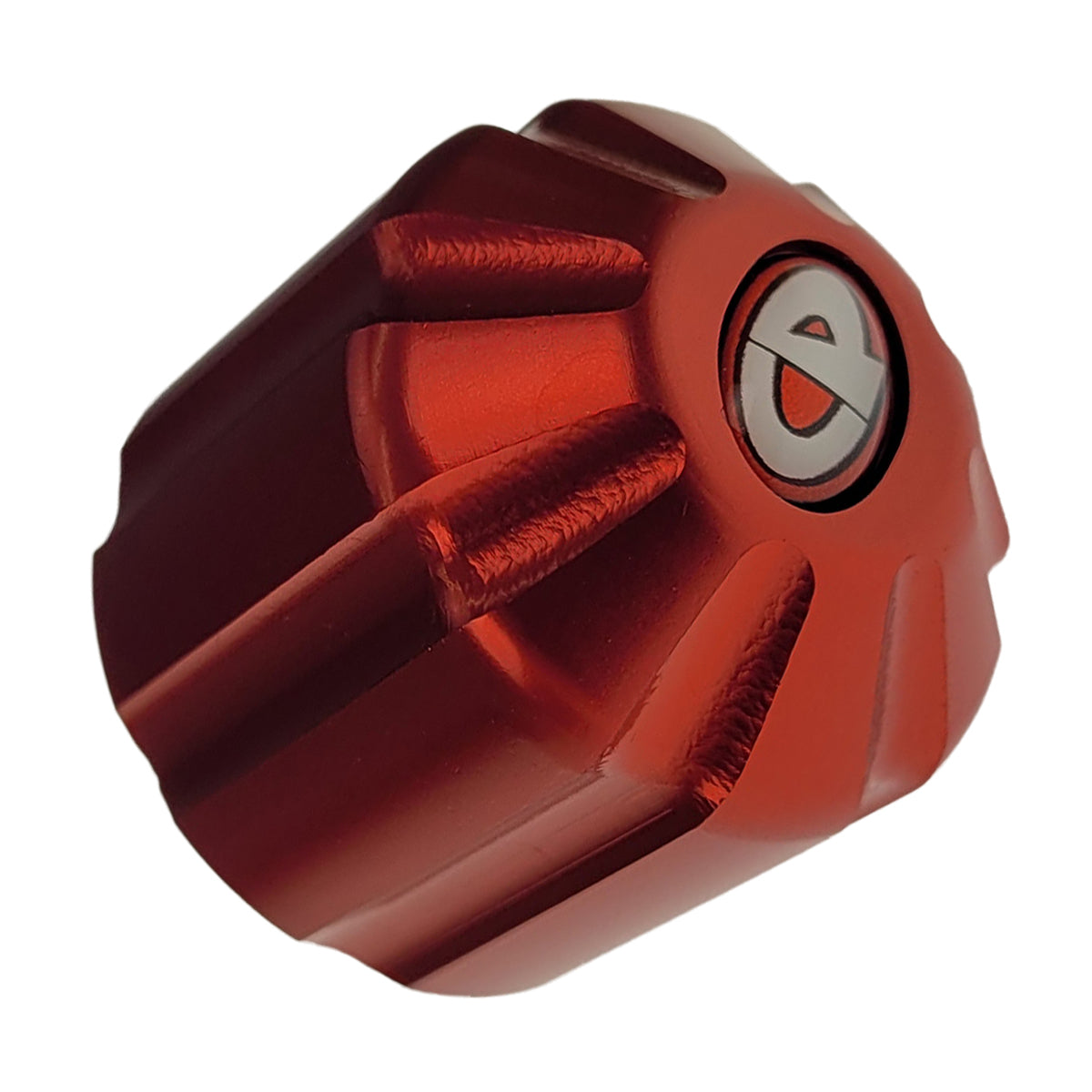 paintball thread protector in red for tank