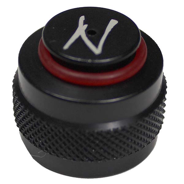 Ninja Aluminum Paintball Thread Protector Black w/O-Ring