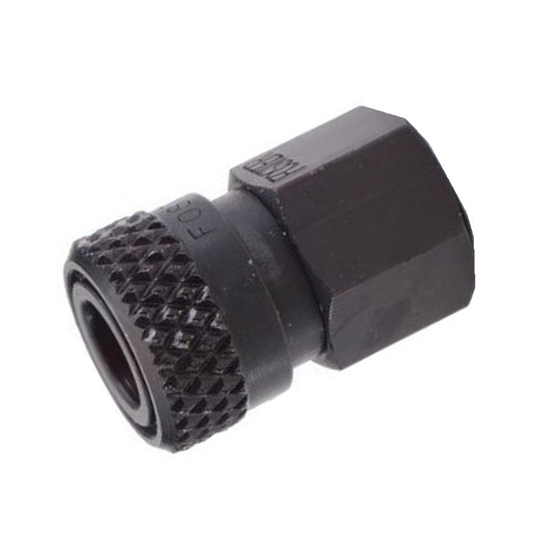 Ninja Paintball Quick Disconnect Black side view