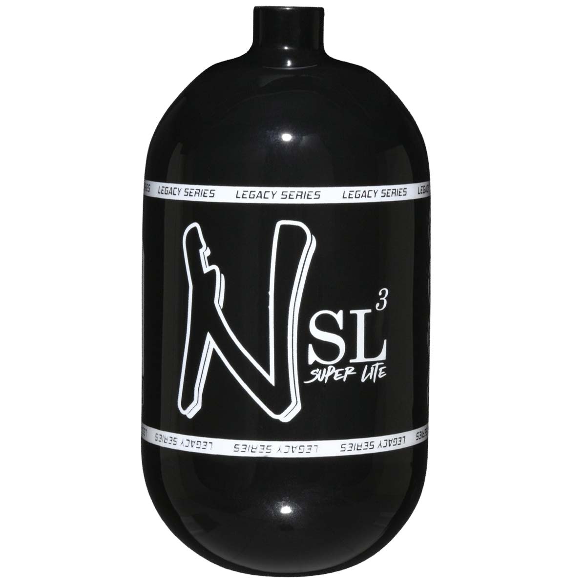 Ninja 68ci SL3 Air Tank Black Gloss with White Logo