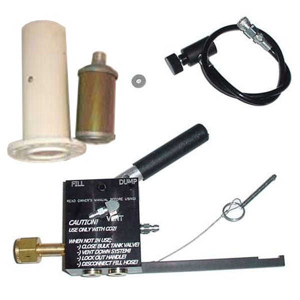 Ninja Paintball High Capacity M10 CO2 Fill Station with Muffler