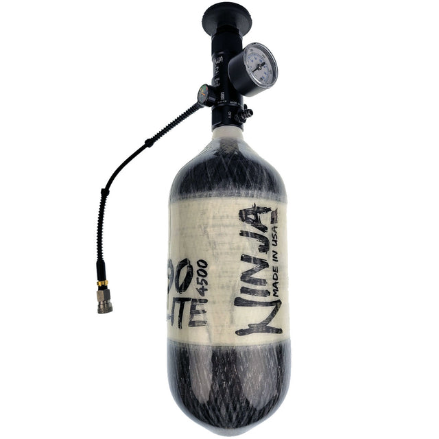 Ninja EZ PCP Air Rifle Fill Station 90ci 4500psi Carbon Fiber Tank