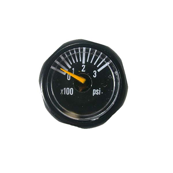 Invert Micro Gas Gauge 300 PSI - Black
