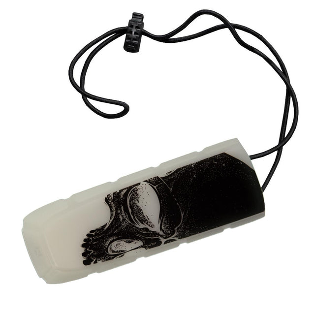 exalt barrel cover for paintball skull glow in the dark