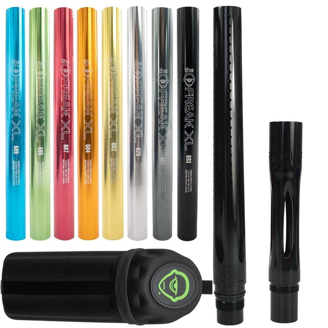 GOG Total Freak XL Barrel Kit For Autococker Straight Ported Black Polished