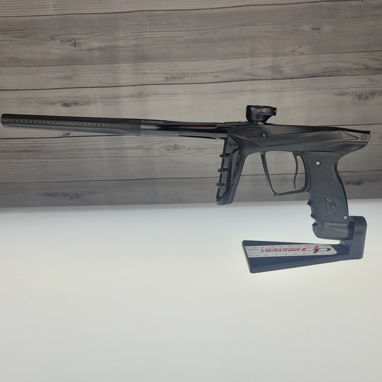 USED DLX Luxe X Virtue Ace Paintball Marker Black w Case