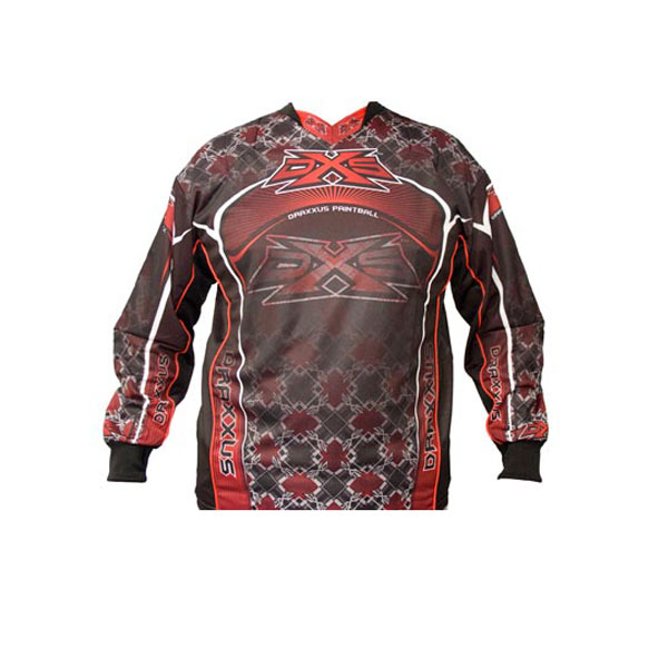 Draxxus DXS 08 Shank Paintball Jersey Red XL