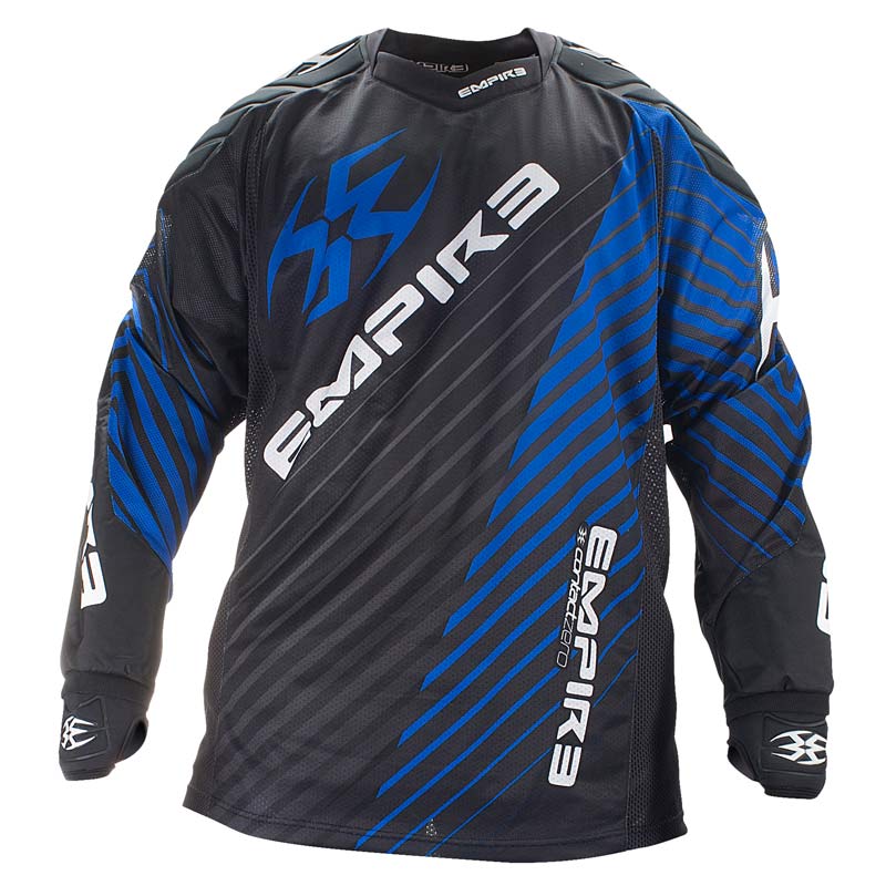 Empire 2014 Contact Zero Paintball Jersey FT Blue