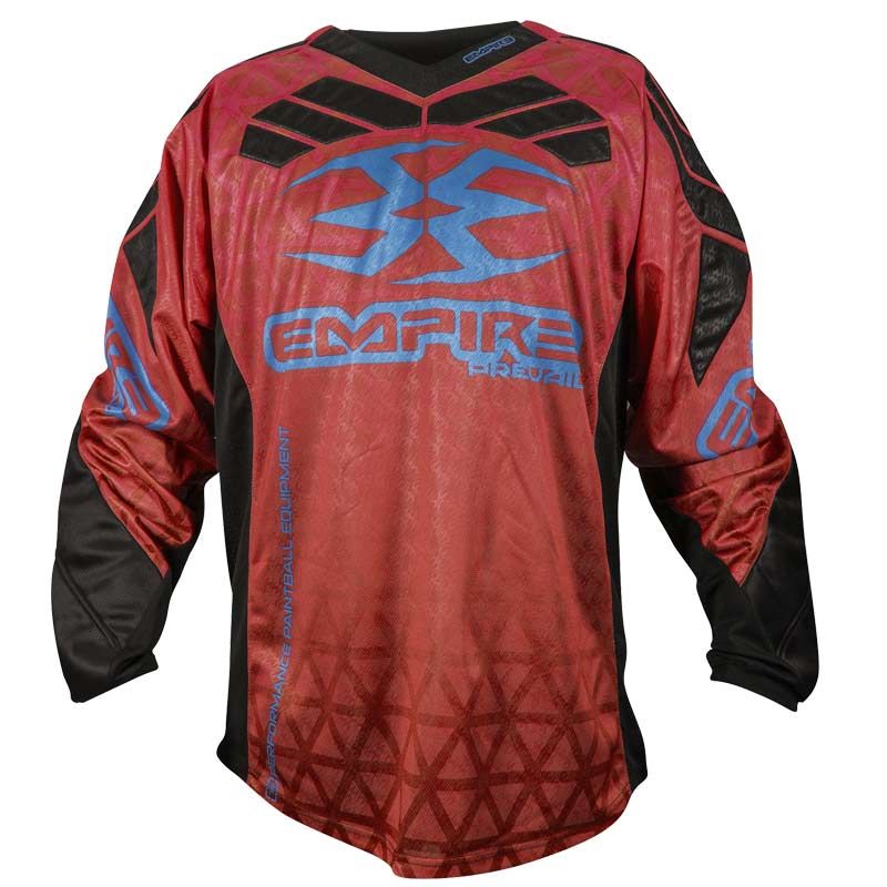 Empire 2016 Prevail F6 Paintball Jersey Red
