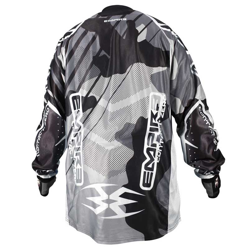 Empire 2016 Contact Zero F6 Paintball Jersey Black/White