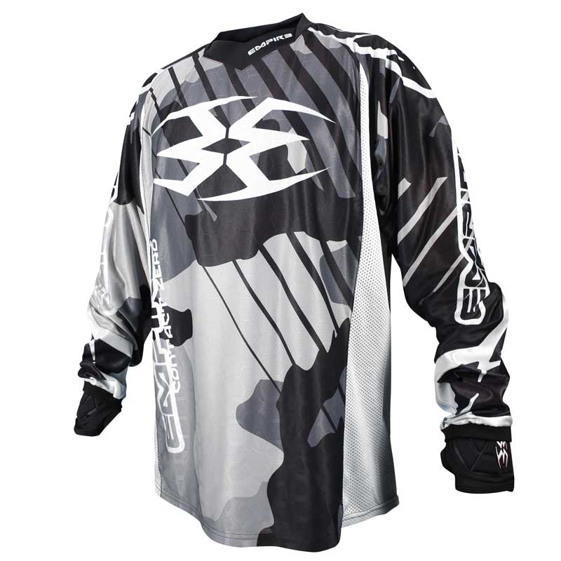 Empire 2016 Contact Zero F6 Paintball Jersey Black/White