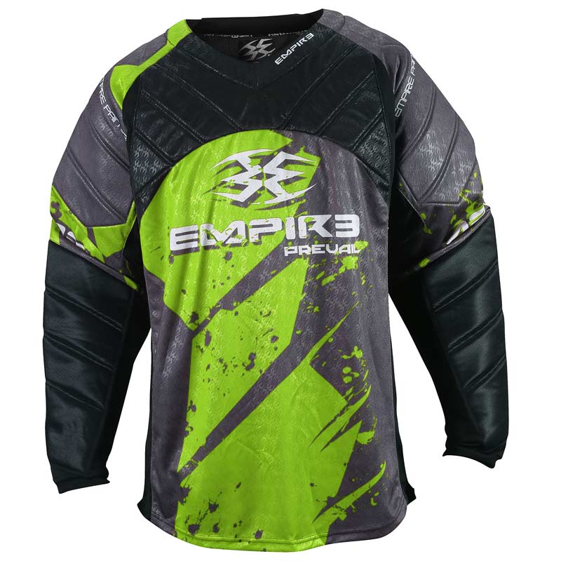 Empire 2015 Prevail F5 Paintball Jersey Lime