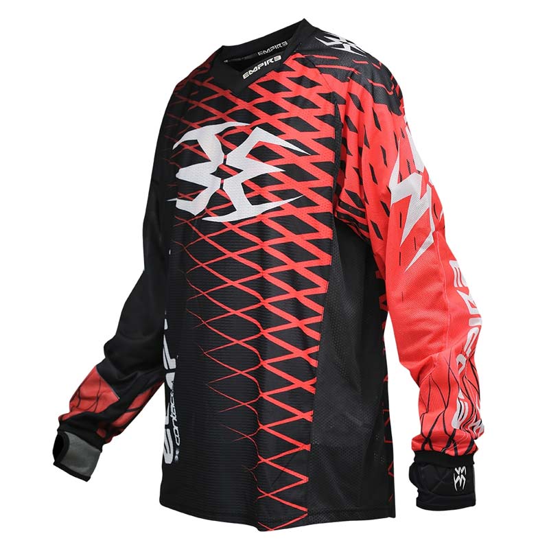 Empire 2015 Contact Zero F5 Paintball Jersey Black/Red