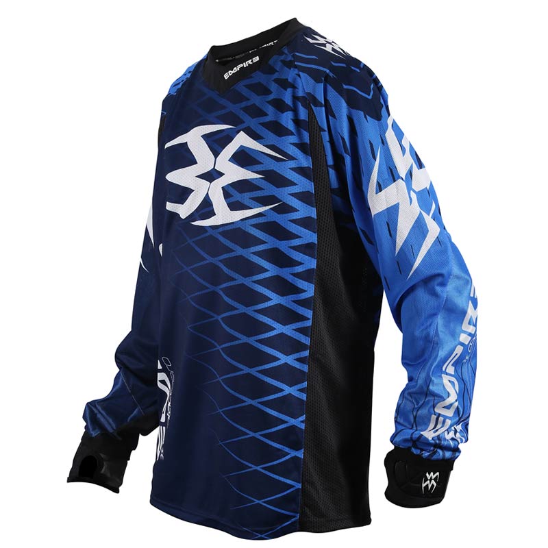 Empire 2015 Contact Zero F5 Paintball Jersey Blue