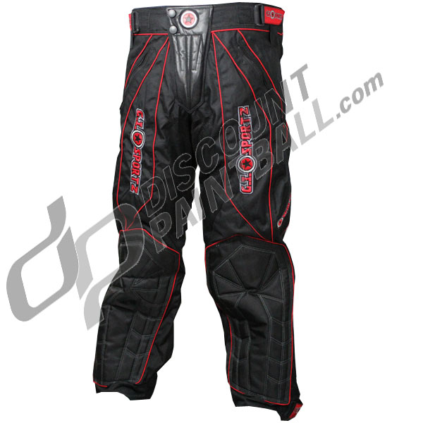G.I. Sports Paintball Pants Red Xlarge