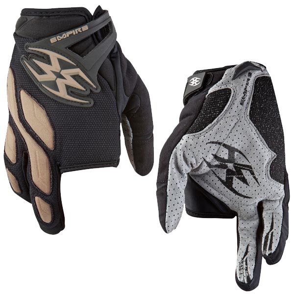 Empire 2012 Contact LTD TW Paintball Gloves Tan