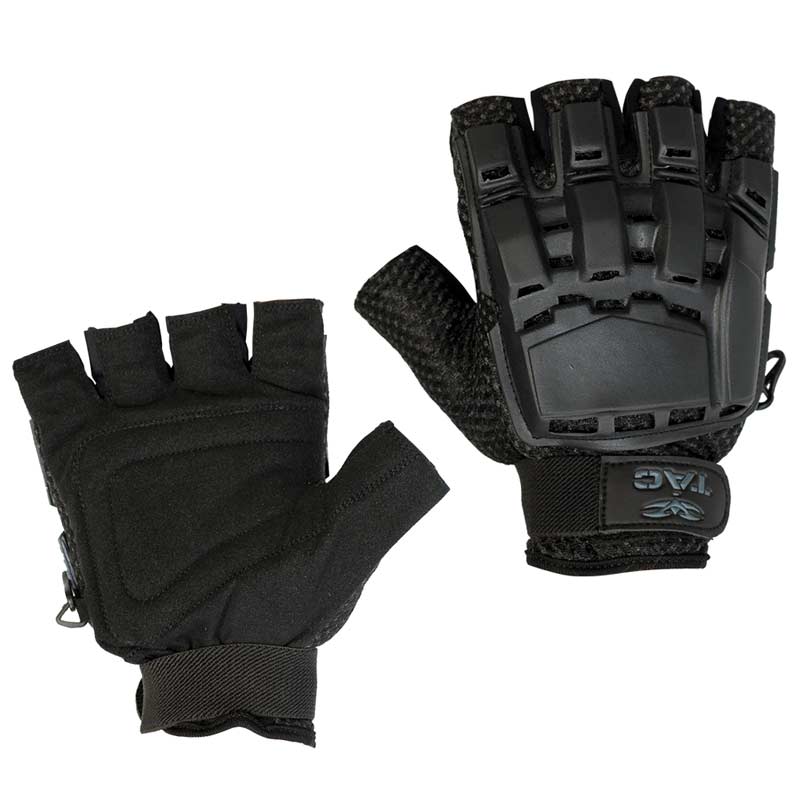Valken Tactical Half Finger Plastic Back Gloves