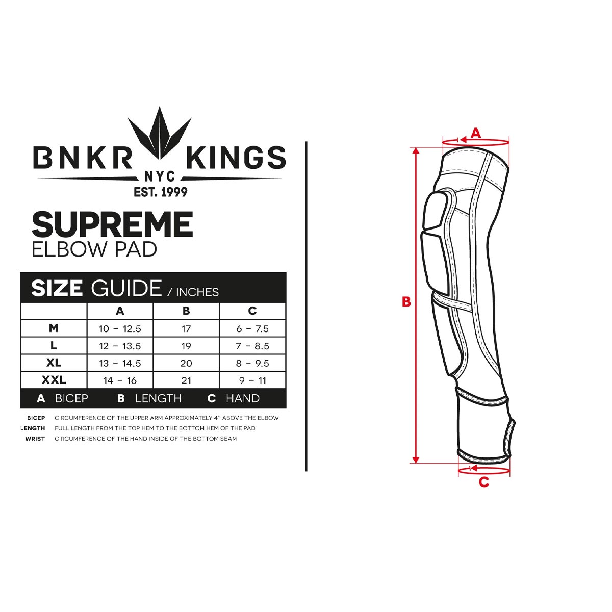 BunkerKings V2 Supreme Elbow Pads