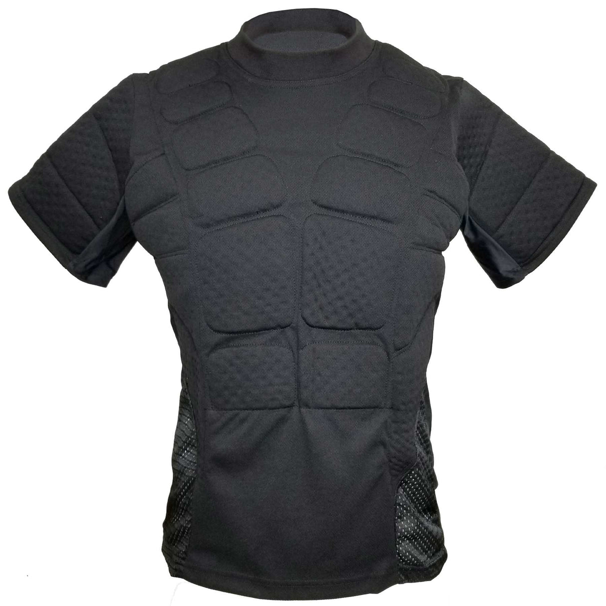 Paintball Chest Protector Padded Shirt Black