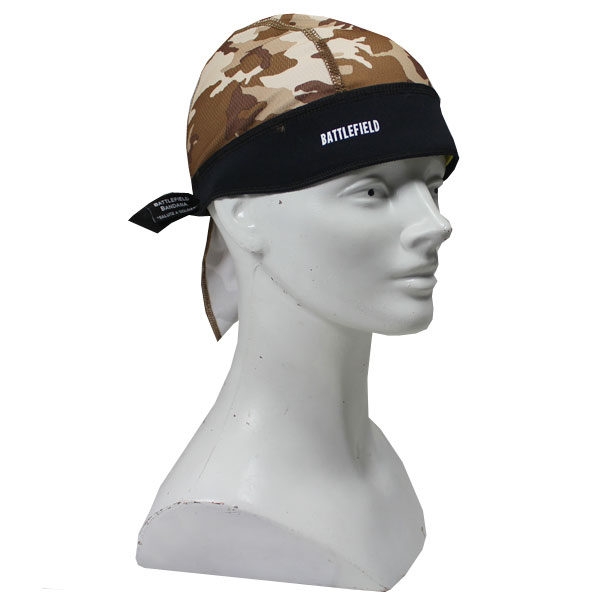 Battlefield Bandana Skullcap Desert Camo