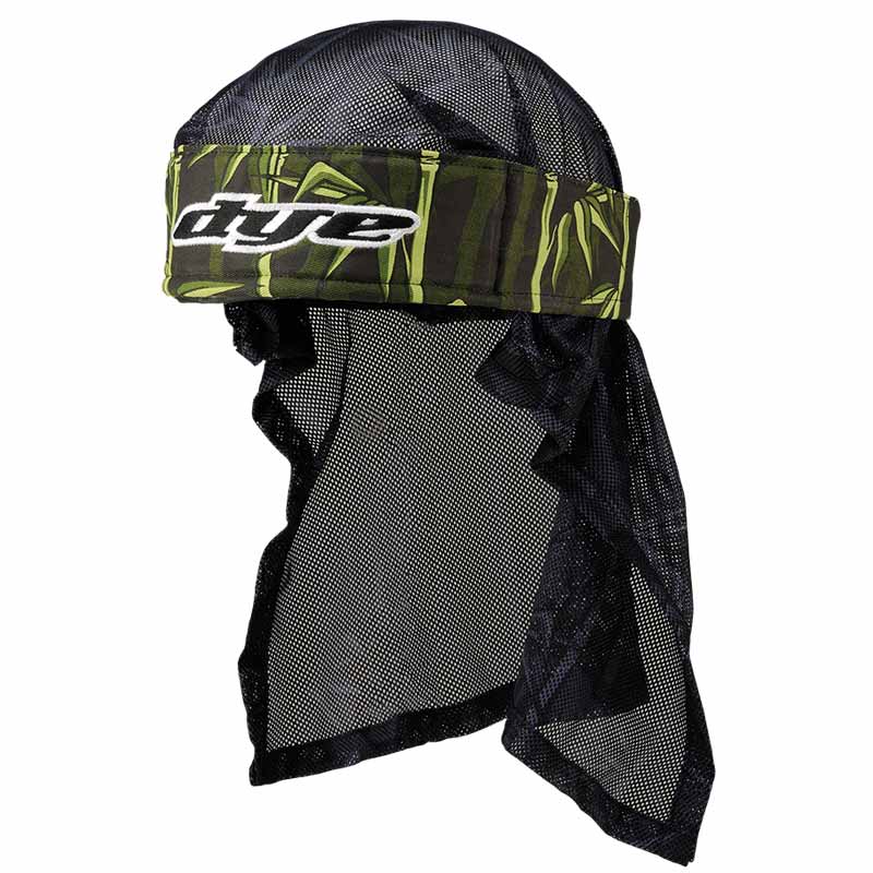 Dye Head Wrap Bambu Green Black
