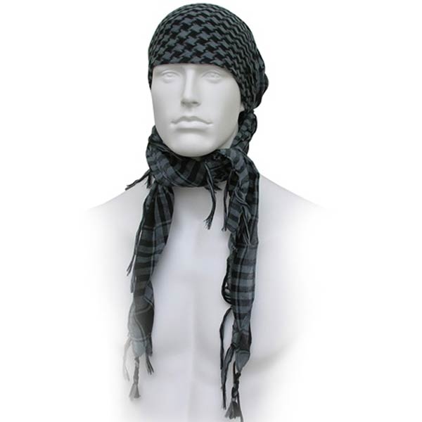 GXG Special Forces Head Wrap Checkers Grey