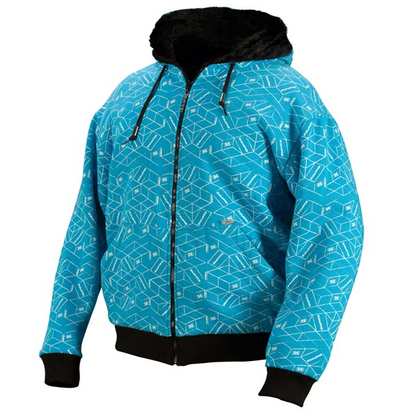Empire 2010 Chalk Reversible Hoodie Blue - XXXLarge