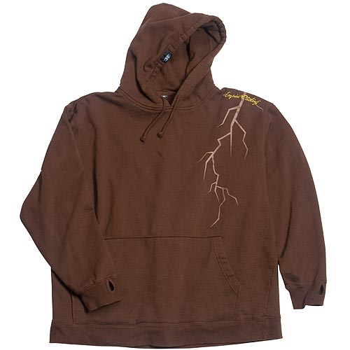 Empire SE Hoodie Sweatshirt Crack Brown Small