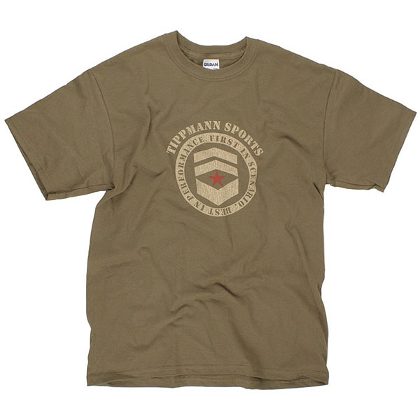 Tippmann Military Logo T-Shirt Green - XXLarge