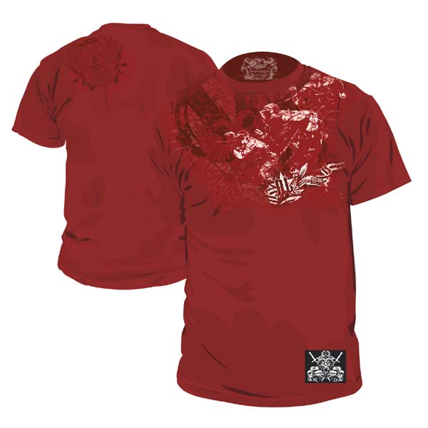Virtue RL Rubles Sukas T Shirt Cardinal XLarge