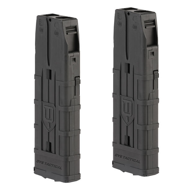 Dye Assault Matrix 20 Round Magazine Dual Pack Black